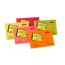 ჩასანიშნი წებოვანი 75*100 მმ. ნეონის ფერები